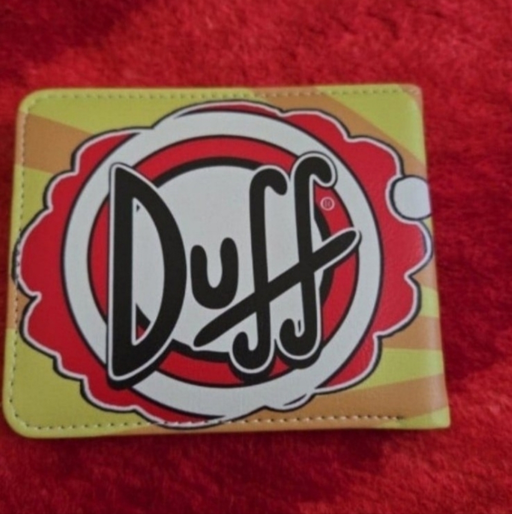 New The Simpsons Homer Anime Manga Leather Wallet